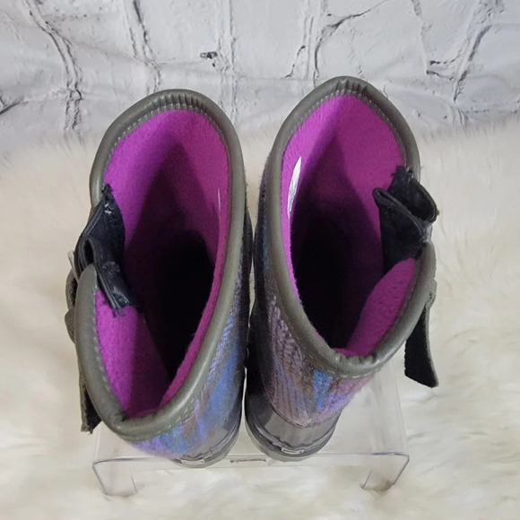 Sperry Rain Boots  Womens 6 Plaid Fabric Rubber Waterproof‎ Outdoor Preppy Cute - Picture 8 of 12